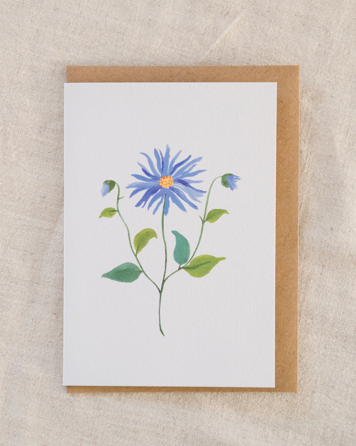 Greeting Card- Aster