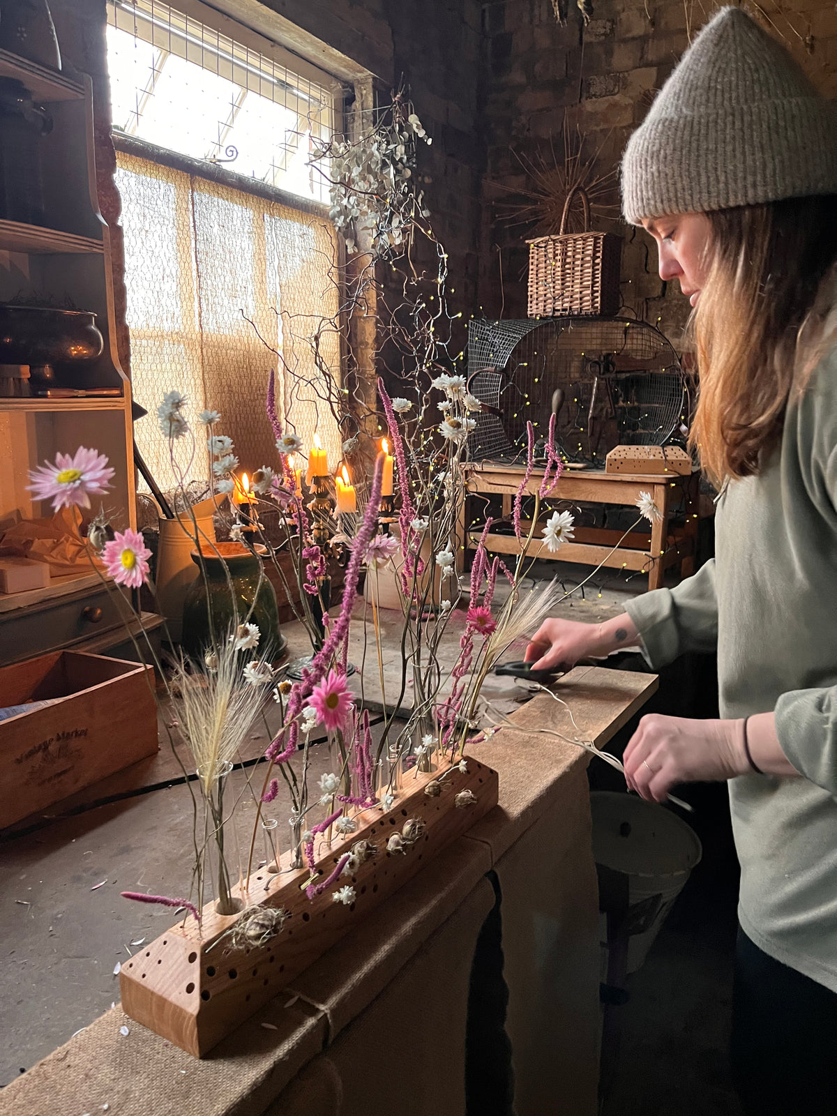 White Goose Dried Flower Kit