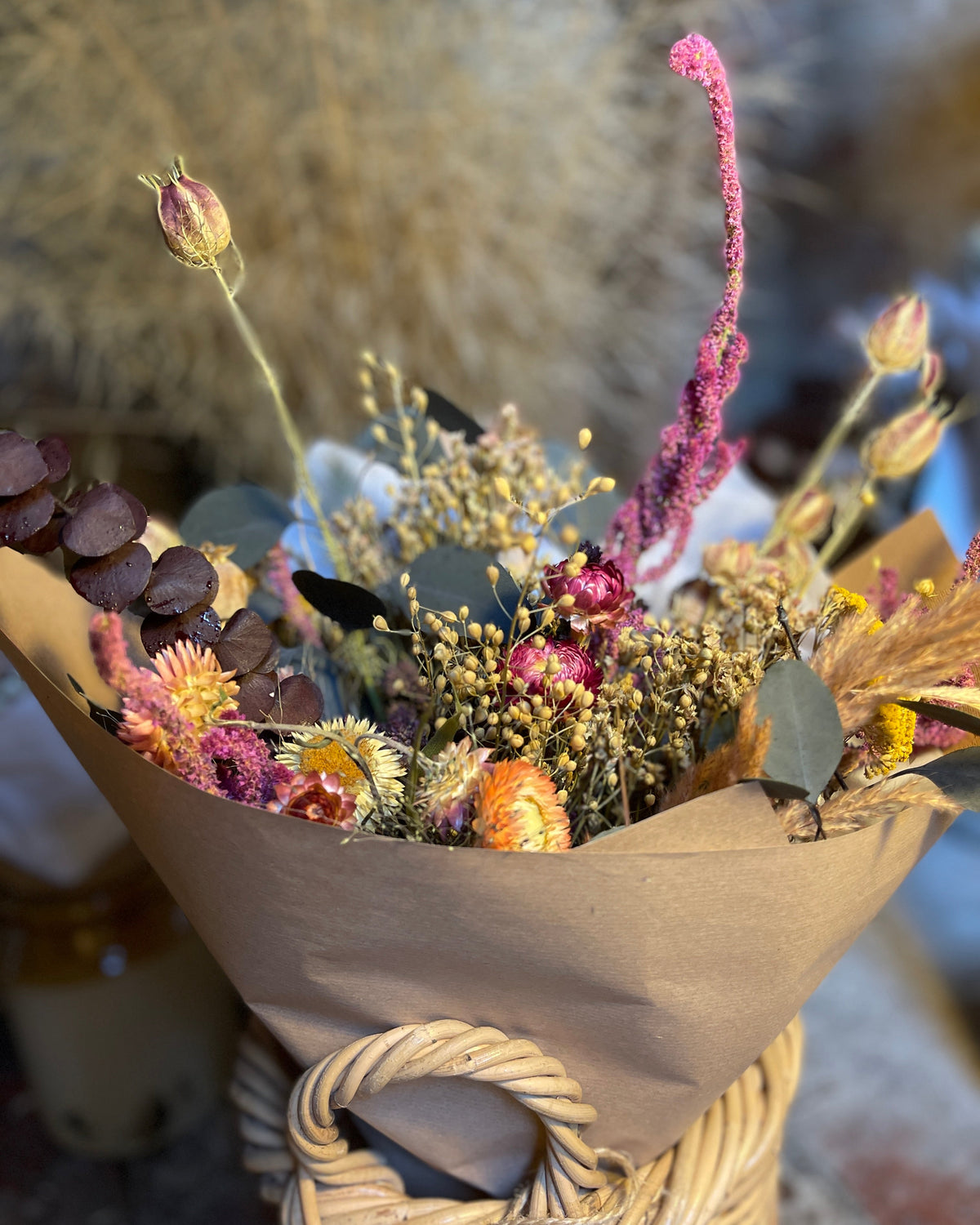 Medium Dried Flower Bouquet