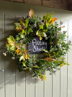 Large Christmas Wreath - Oak & Ivy