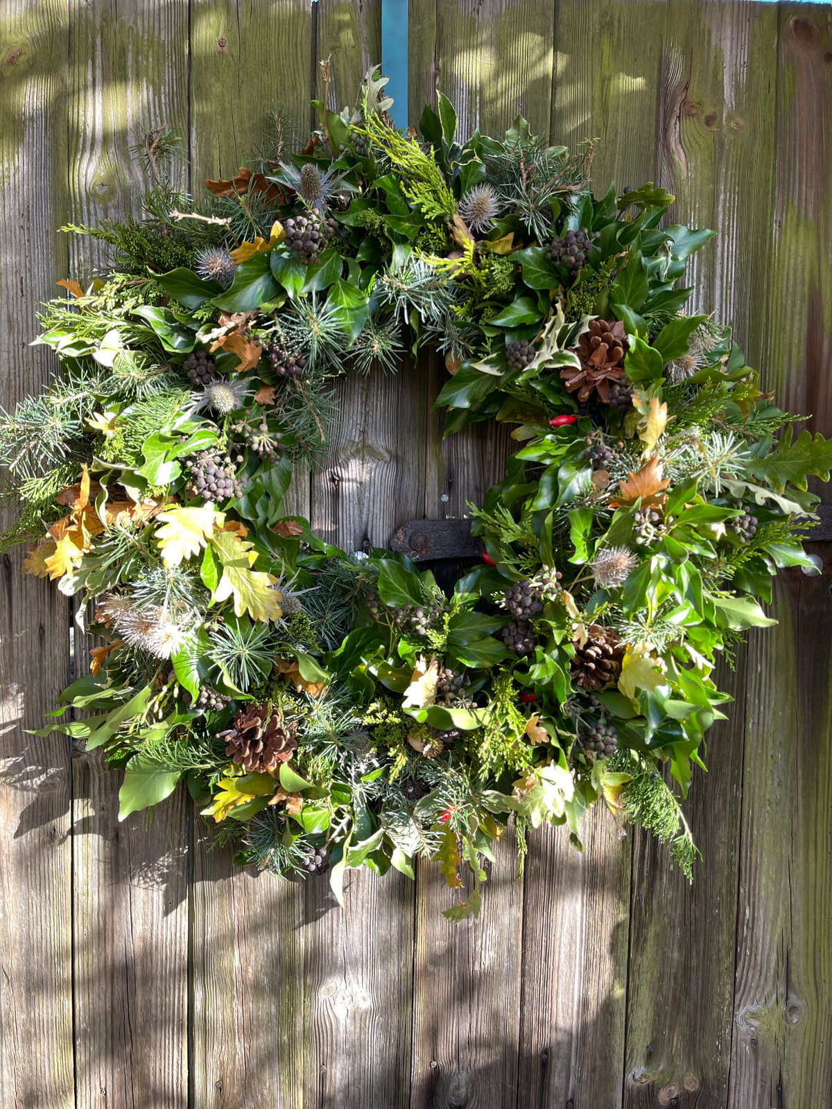 Extra Large Christmas Wreath - Pine & Ivy