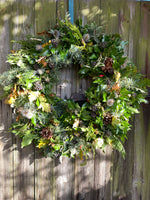 Extra Large Christmas Wreath - Pine & Ivy